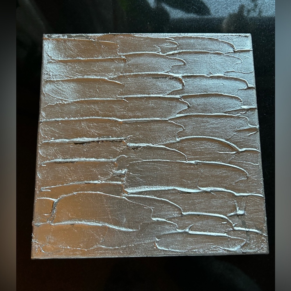 Small Sarah Brooke Silver Canvas